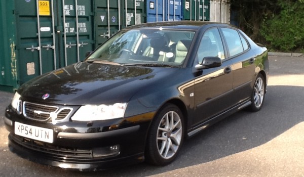 Neil decided this Saab would look good on his drive  2004 54 Saab 9-3 2.0T Aero 4dr Auto