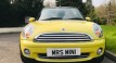 Sharron & Nigel chose this 2009 / 59 MINI Cooper Convertible in Interchange Yellow with Service History & Low Miles