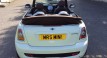 Mark & Beccie chose this from 4000+ Miles away – welcome back to the UK ….!!   2009 / 59 MINI Cooper S Convertible – Pepper White with full Malt Brown Lounge Leather Bluetooth & more