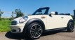 2010 MINI Cooper Convertible in Pepper White with Chili Pack & Half White Leather with LOW MILES