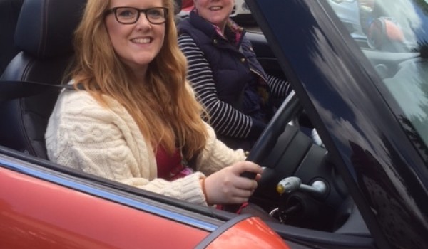 Hannah is going to take this MINI to Somerset to live…. we’ve been calling her Marmalade…  2006 MINI Cooper Convertible in Orange with Full Leather Heated Seats