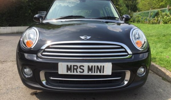 Katy is taking this MINI home with her on Sunday – 2011 MINI COOPER In Black With Pepper Pack Low Miles