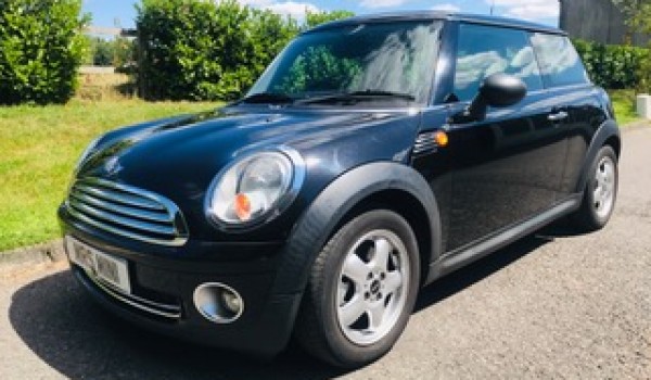 Deposit taken Kiaha has chosen this 2009 MINI One in Black with 1.4cc engine – ideal for young drivers & Kiaha passed her test in December – well done