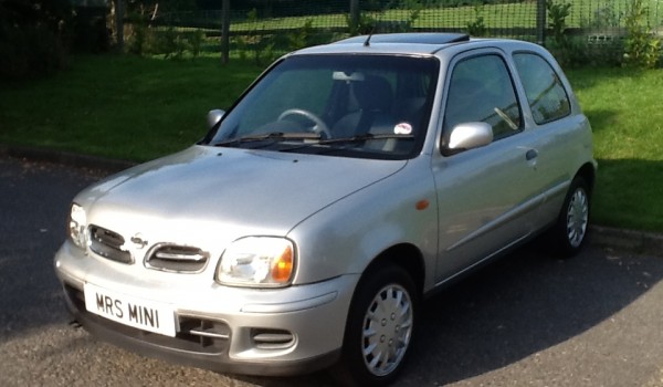 2002 Nissan Micra Tempest – Converted from Fairy Dust to Petrol – Part Ex to clear