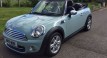 Louise chose this 2012 MINI One Convertible in Ice Blue with Low Miles 36K & Service History