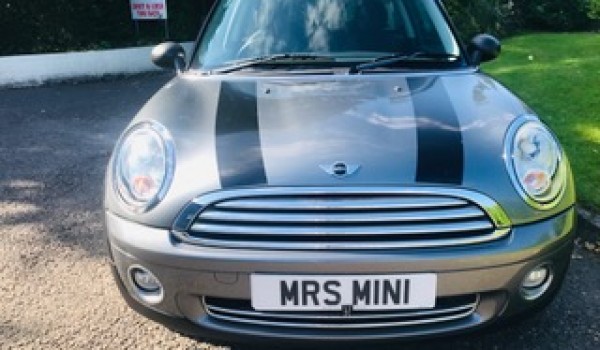 Hannah has chosen this 2010 MINI One Graphite with Really Low Miles & Service History 1.4 Engine too