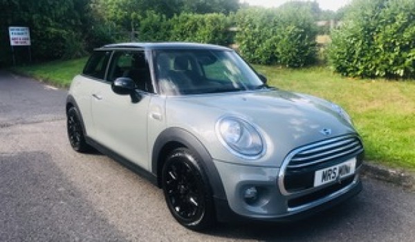 Stacey has chosen this 2017 Mini Cooper Auto in Moonwalk Grey with Chili Pack & More