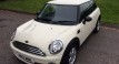 Hayley has decided this is the MINI for her….     2008 MINI One 1.4 Pepper Pack – White  **LOW MILES**