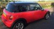 Jenny has chosen this as Floss’s new chariot (Floss is a Very pretty Collie) 2007 MINI One 1.4 Automatic in Chili Red