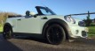 Clare has chosen this 2013 MINI Cooper Convertible in Ice Blue – 14500 Miles – Chili Pack