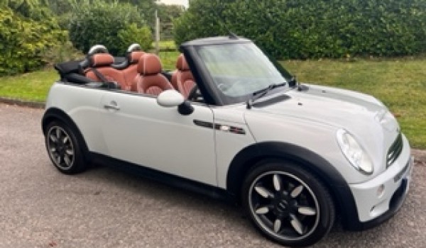 2008 Mini Cooper S Sidewalk Convertible with Sat Nav, Heated Seats Chili & Visibility Packs