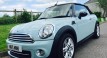 Clare has collected her 2011 MINI Cooper Convertible in Ice Blue with Chili Pack & Low Miles Just 19K!