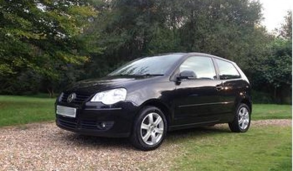 2008 Volkswagen Polo 1.2 Match 60 3dr in Black with 39K miles  CALL KIRSTY ON 07545 333943