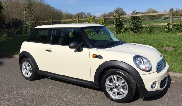 Molly has chosen this 2012 MINI One 1.6 Pepper Pack Pepper White