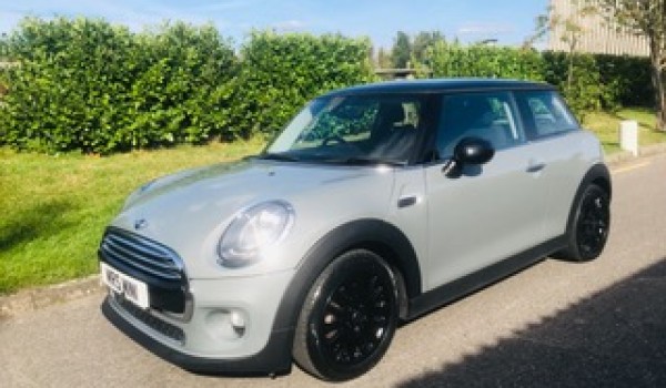 Stacey has chosen this 2017 Mini Cooper Auto in Moonwalk Grey with Chili Pack & More