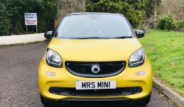 2015 / 64 Smart Forfour 1.0 PRIME (s/s) with 5 Doors In Stunning Yellow