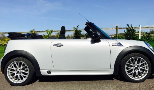 Anne has chosen this 2012 MINI Cooper S Convertible in White Silver with 17K miles