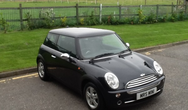 2005 MINI One called “Lloyd” (after the black horse on the Lloyds Bank Ads)