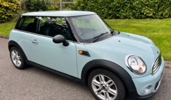 Too late  **  Jess  **  has chosen this 2012 MINI One In Ice blue with Pepper Pack Full Punch Leather Sports Seats Bluetooth & Low Miles