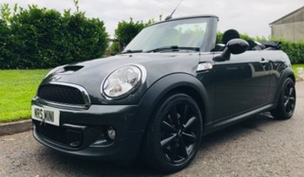 2013 Mini Cooper S Convertible in Eclipse Grey with Chili Pack