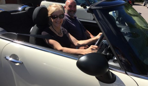 Tim & Elaine started their married life by buying this 2010 / 60 MINI One Convertible with just 22K miles