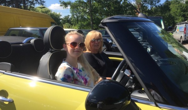 Chloe has chosen to take this MINI home with her – 2009 MINI Cooper Convertible – Sunglasses at the ready – STAND OUT FROM THE CROWD