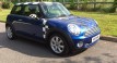 Bob has taken this home with him – 2008 MINI Cooper in Blue with funky blue Interiot too