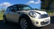 Vera Chose this 2010 / 60 MINI COOPER CHILI PACK – HUGE SPEC – SAT NAV, SUNROOF BLUETOOTH FULL LEATHER HEATED SEATS, CRUISE & FULL MINI SERVICE HISTORY ALL IN PEPPER WHITE