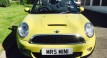 Mike chose this 2009 MINI Cooper S in Interchange Yellow – with RIDICULOUSLY LOW MILES 27K