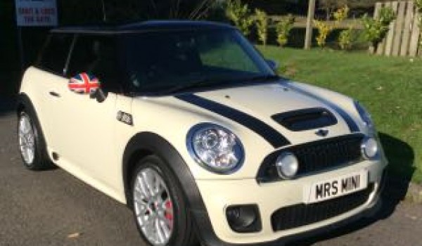 2008 MINI John Cooper Works in Pepper White with a Big Spec