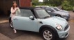 Rachel has chosen to have this 2011 MINI One Convertible 1.6 Ice Blue With Full MINI Service History