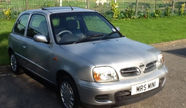 2002 Nissan Micra Tempest – Converted from Fairy Dust to Petrol – Part Ex to clear