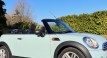 Rachel chose this 2011 MINI One Convertible in Ice Blue LOW MILES & Service History