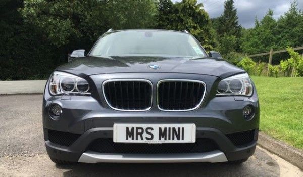 Sarah has decided to treat herself to this 2014 BMW X12.0 18d SE x Drive 5 Door SUV In Mineral Grey with HUGE SPEC