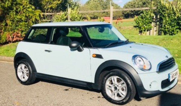 2013 MINI One In Ice Blue with LOW MILES Cruise Control Full History & More