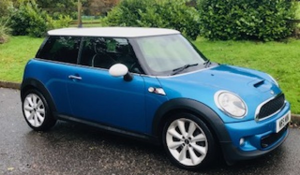 2011 MINI Cooper S in Lazer Blue with BIG SPEC