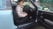 Helen chose this “Baby Blue”  2011 MINI One with Very Low Miles