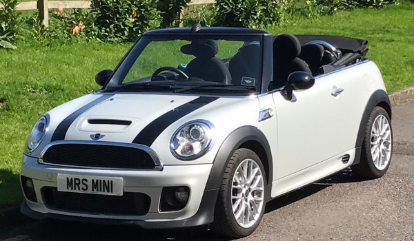 Anne has chosen this 2012 MINI Cooper S Convertible in White Silver with 17K miles