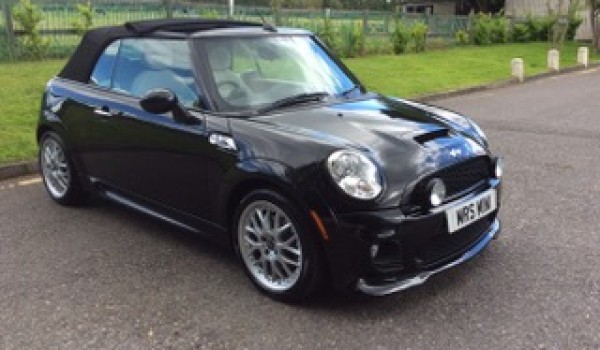 Too Late – she’s gone !!   2010 / 60 MINI Cooper S Convertible in Black with Full Cream Leather Sports Seats