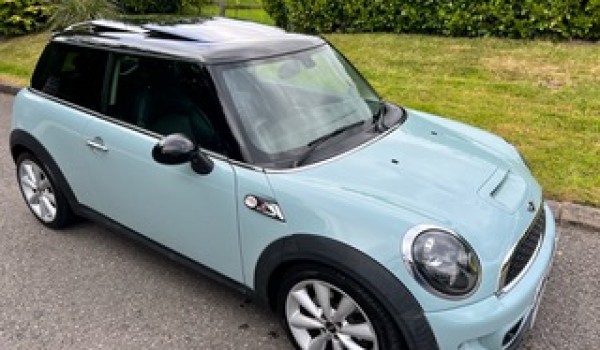 2012 Mini Cooper S Automatic In Ice Blue with Big Spec – Nav, Sunroof, Heated Leather Sports Seats, Chili & Vision Packs +++