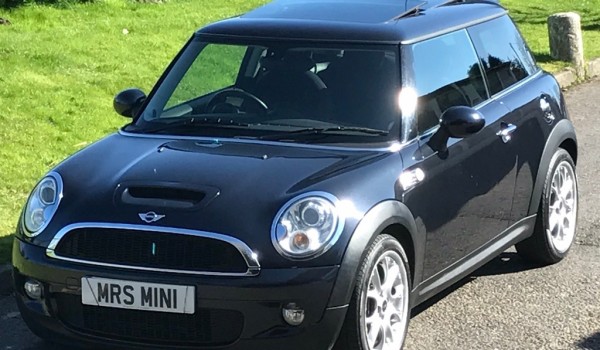 2007 MINI Cooper S Automatic Atsro Black Metallic With Chili Pack