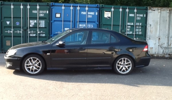 Neil decided this Saab would look good on his drive  2004 54 Saab 9-3 2.0T Aero 4dr Auto