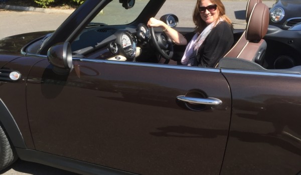 Helen has taken this one home with her & its now called Marmite –  2011 Hot Chocolate MINI Cooper Convertible with shed loads of extras