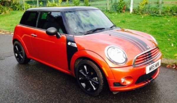 2010 MINI Cooper in Spice Orange with Chili Pack