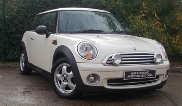 2008 / 58 1.4 MINI ONE in Pepper White – Low Miles – 29K