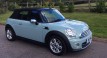 Louise chose this 2012 MINI One Convertible in Ice Blue with Low Miles 36K & Service History