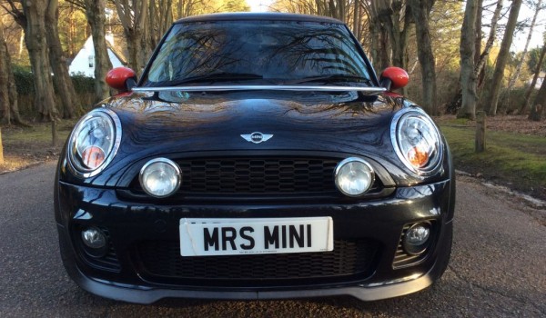 Danielle has chosen this 2007 / 57 MINI COOPER IN BLACK WITH JOHN COOPER WORKS COLOUR CODED BODYKIT