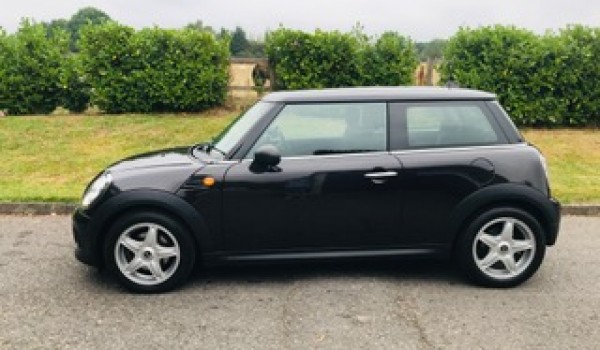 SOLD as Jenny has chosen this 2013 MINI One Automatic with Upgraded Alloy Wheels & Full Service History In Metallic Ice Chocolate