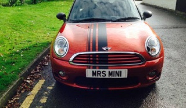 2010 MINI Cooper in Spice Orange with Chili Pack