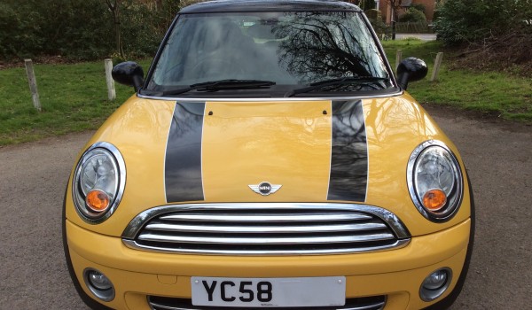 Barbara has chosen this 2008 / 58 MINI Cooper with Chili Pack in Yellow